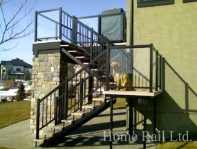 Stair Railing Medicine Hat
